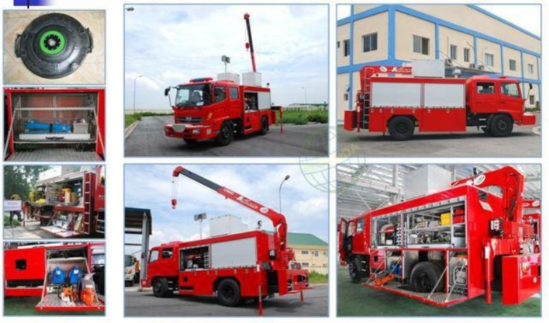 Xe cứu hỏa - Công Ty TNHH Ô Tô Và Xe Chuyên Dùng Việt Nhật